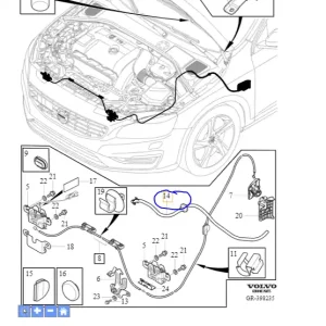 Wyjątkowa oferta Linka maski / pokrywy silnika