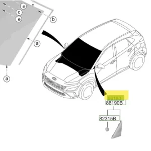 Listwa delta lewa strona Hyundai Kona Okazja