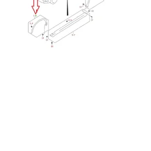 Nowy Listwa łukowa błotnika lewy przód suziki Suzuki