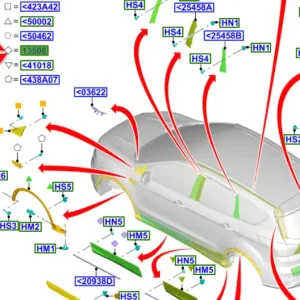 Okazja Listwa klamka pokrywy bagażnika 20122020