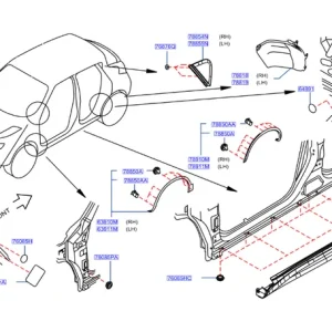 Listwa progowa lewa NISSAN Ostatnia szansa