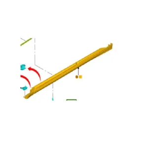 Nowość Listwa progowa prawa FORD