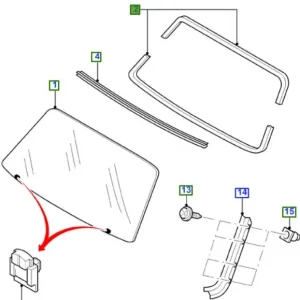 Listwa ramka szyby czołowej ranger 19982011 Bezpieczne zakupy