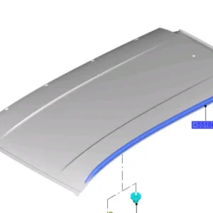 Listwa prawa dachu focus 2018 Taniej