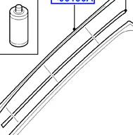 Listwa prawa szyby przedniej FORD Oferta limitowana