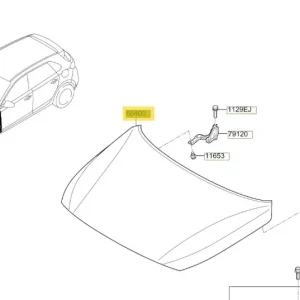 Kup online Maska silnika Hyundai I30