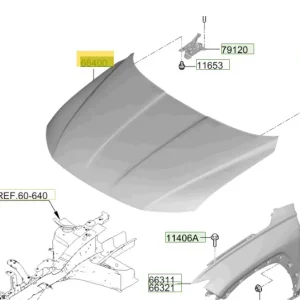 Maska silnika Hyundai Tucson (2021-2024) Bezpieczna płatność