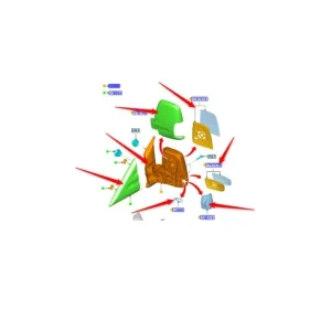 Bestseller Lusterko zewnętrzne lewe FORD