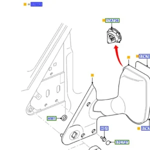 Lusterko zewnętrzne lewe transit 20062014 FORD - wyprzedaż Zniżka