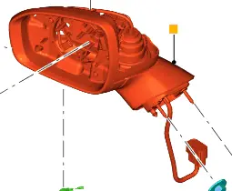 Lusterko zewnętrzne prawe FORD Zamów teraz