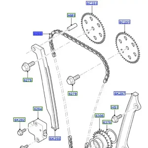 Tani Łańcuch rozrządu 0614
