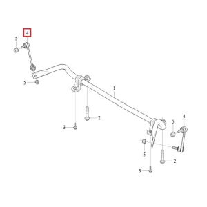Łącznik stabilizatora prawy przód Volvo S60 V60 Tylko do końca tygodnia