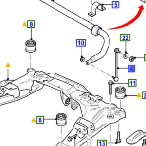 Bestseller Łącznik stabilizatora przód mondeo MK3 FORD