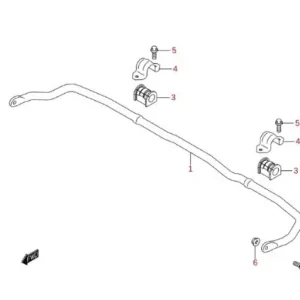 Łącznik stabilizatora przód Suzuki Szybka wysyłka