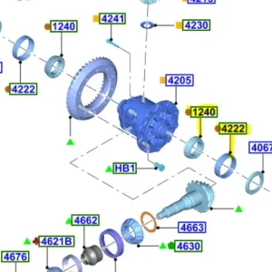 Tylko do końca tygodnia Łożysko mechanizmu różnicowego Ford - wyprzedaż