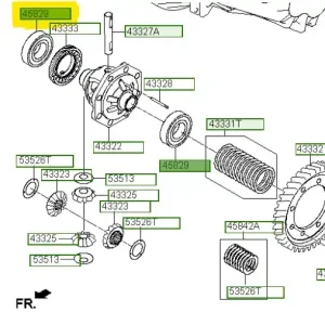 Łożysko skrzyni biegów Hyundai I20 - wyprzedaż Cena promocyjna
