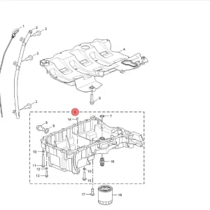 Miska olejowa 3 2024-hybryda MG Szybka dostawa