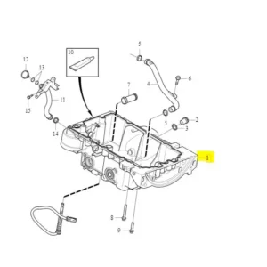 Miska olejowa XC90 S90 V90 V90CC S60 V40 B4204T Taniej
