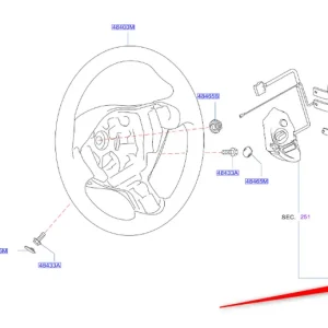 Moduł poduszki powietrznej juke 2010 2019 NISSAN - wyprzedaż Łatwy zwrot