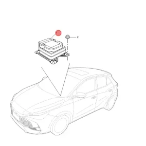 Moduł sensor poduszki powietrznej MG3 hybryda 2024 Darmowy zwrot