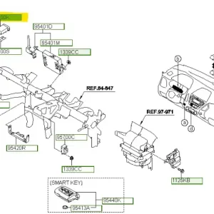 Moduł TPMS Hyundai IX35 / Tucson (2014) OE - wyprzedaż Super okazja