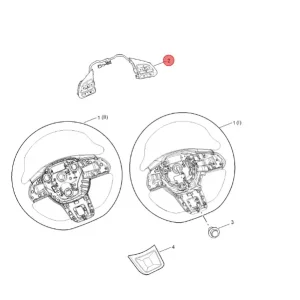 Multifunkcja przyciski kierownicy mg zs I clasic Nowy