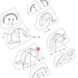 Nadkole lewy przód mg hs 2024 Tylko do końca tygodnia