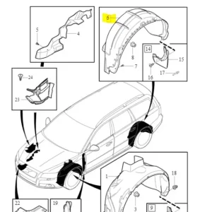 Nowy Nadkole lewy tył 2008