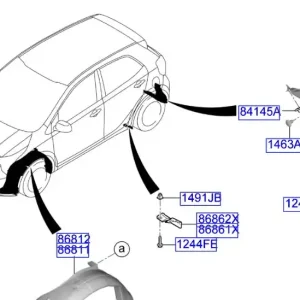 Nadkole lewy tył Kia Picanto 2024 Okazja