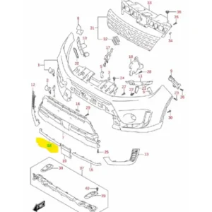 Cena promocyjna Nakładka dolna zderzaka przedniego Suzuki Vitara - wyprzedaż