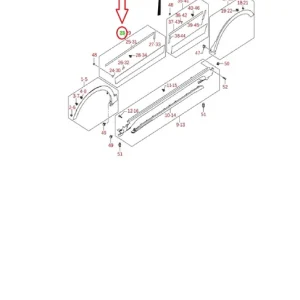 Szybka dostawa Nakładka drzwi przednich prawych SX4 Suzuki