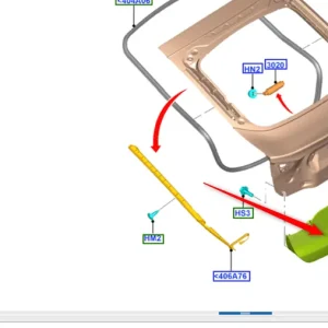 Nakładka klapy bagażnika FORD Najlepsza cena