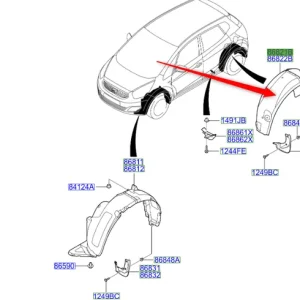 Promocja Nadkole tylne prawe 2009 2011