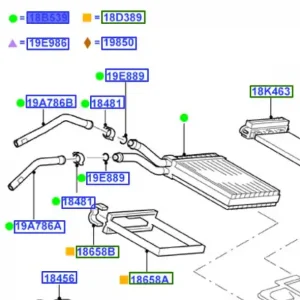 Oferta limitowana Nagrzewnica Ford Focus MK2 Cmax