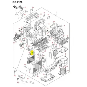 Nagrzewnica Suzuki Grand Vitara - wyprzedaż Oferta