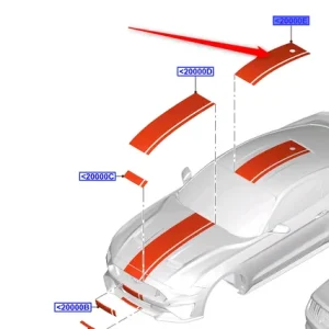 Do wyczerpania zapasów Naklejka dachowa 2015