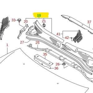 Oferta limitowana Nakładka podszybia prawa Suzuki SX4 / S Cross
