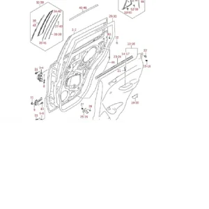 Tani Nakładka tylna drzwi Suzuki