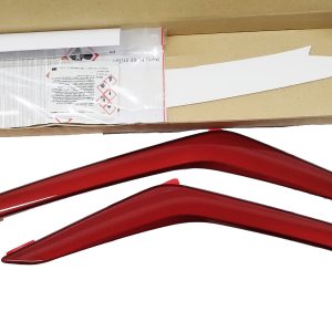 Nakładki zderzaka przedniego czerwone NISSAN JUKE Obniżka ceny