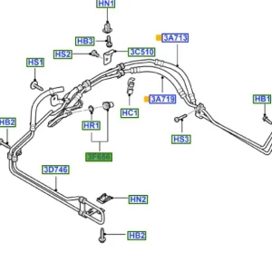 Nakrętka łącząca złącze Ford - wyprzedaż Premium