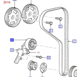 Nie przegap Napinacz paska rozrządu fiesta 9502 FORD - wyprzedaż