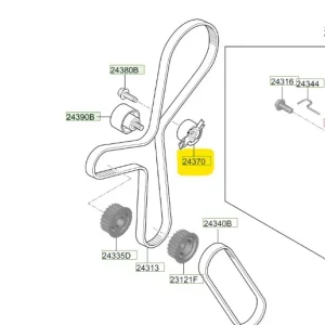 Napinacz paska rozrządu Hyundai I30 / I40 / Kona / Tucson Wybór klientów