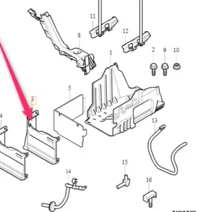 Wyjątkowa oferta Obudowa akumulatora S80 V70 XC60 S60 XC60 Volvo