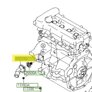 Tylko dziś Obudowa termostatu Hyundai I20 / I30 - wyprzedaż