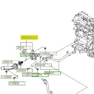 Obudowa termostatu Hyundai I30 (2017) - wyprzedaż Ostatnie sztuki