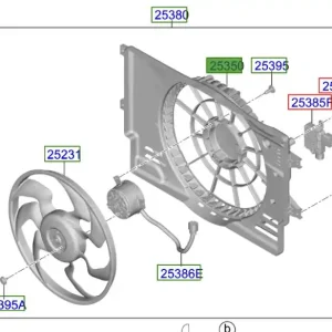 Obudowa wentylatora Kia ProCeed 20-25 Super okazja
