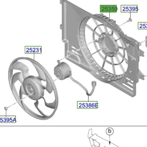 Obudowa wentylatora Kia ProCeed 20-25 Sprawdź teraz