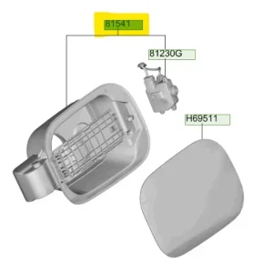Obudowa wlewu paliwa Hyundai Tucson - wyprzedaż Nie przegap