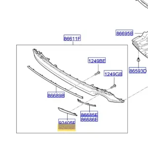 Niska cena Odblask lampy przeciwmgielnej tylnej prawa strona Kia Optima (2015-2018) - wyprzedaż