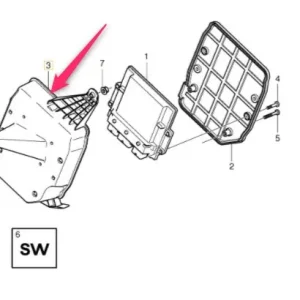 Ostatnia szansa Obudowa komputera C30 S40 Volvo